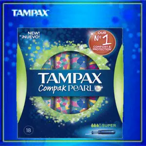 TAMPAX Compak Pearl Тампоны женские гигиенические с аппликатором Super Duo16шт