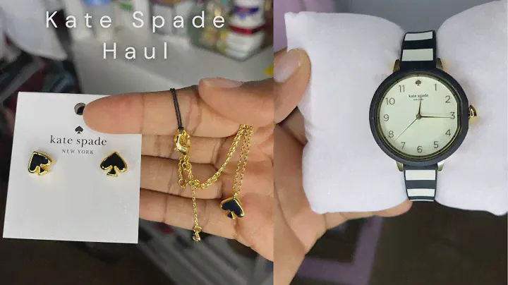 KATE SPADE HAUL | Watch, Necklace + Earrings | First Impressions 2023