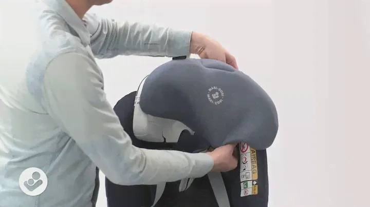 Maxi-Cosi l Pearl Smart i-Size car seat l How to remove and replace the cover