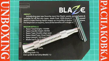 💈📦 Новинка - Pearl Blaze Safety Razor 🔥 Новая безопасная бритва #Бритье #Обзор #Unboxing #MailCall 🔥