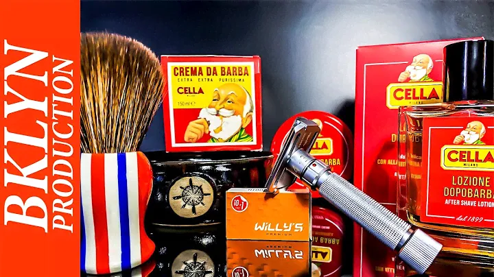 💈 Это надо видеть 😜👍 Pearl Flexi Adjustable Safety Razor, Captain's Choice Bowl, Yaqi Brush, Cella 😍
