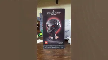 Dark Trooper helmet is in! Pre-ordered from Lego, so I can get it late...