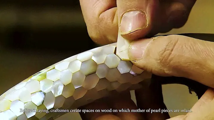 Craftsmanship of mother of pearl inlay