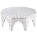     White Mother of Pearl Moroccan