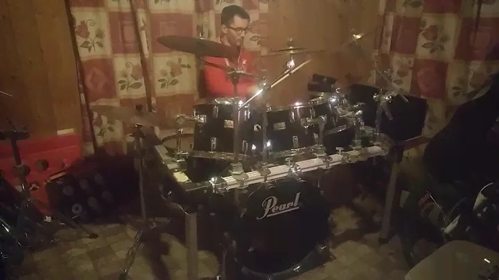 Pearl Professional DX series - vintage 80's full drum set